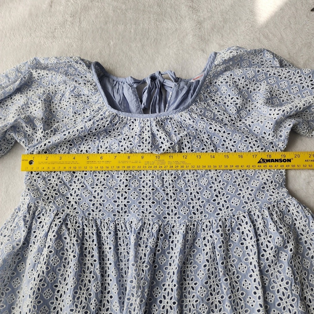 Joe‎ Jillian Harris Eyelet Tiered Dress Womens Small Prairie Farmhouse Cottage - Picture 12 of 15